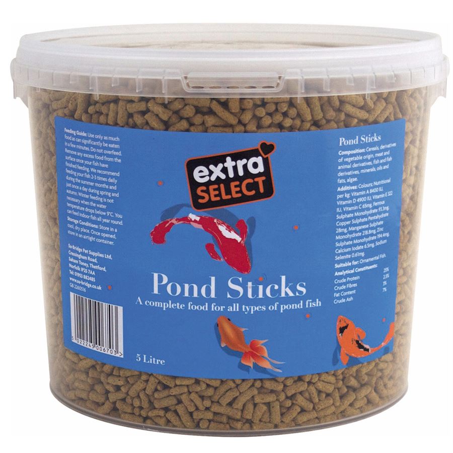 Pond sticks clearance fish food 10kg