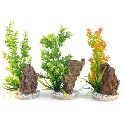 Rosewood Aqua Plant Rock Aquaplant With Rocks