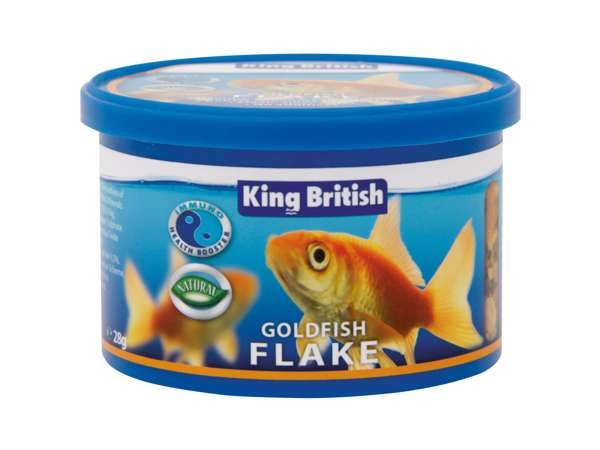 King British Goldfish Flake Food