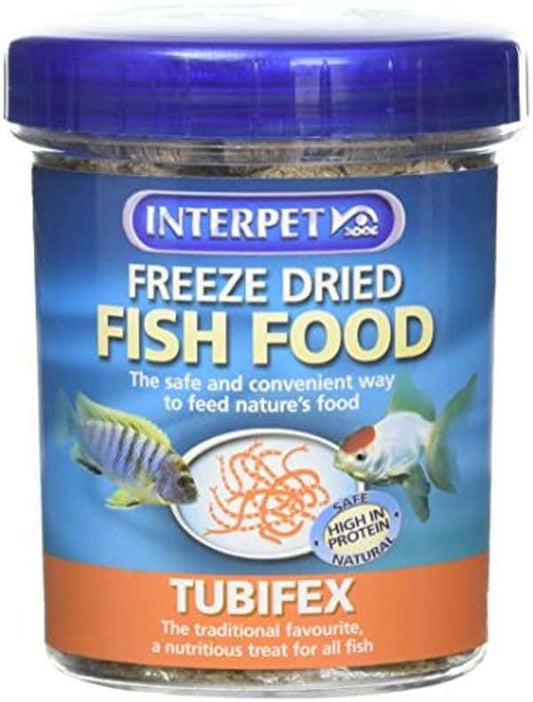 Interpet Food Freeze Dried Tubifex Worm