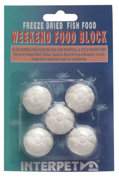 Interpet Food Block Weekend