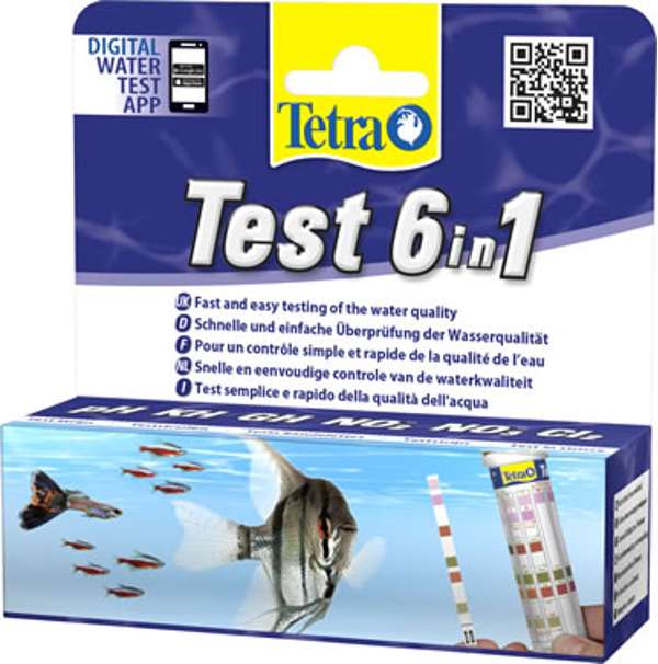 Tetra Test Strips 6-In-1