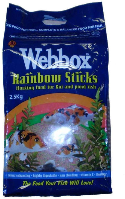 Webbox Rainbow Mixed Pond Sticks