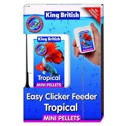 King British Trop Fish Mini Pellet Easy Feeder