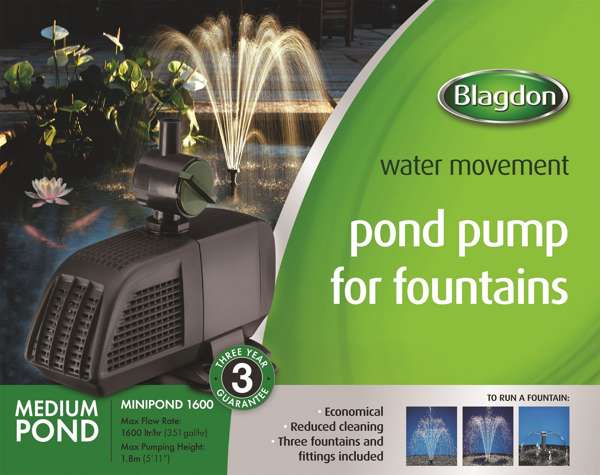 Blagdon Pump Minipond 1600