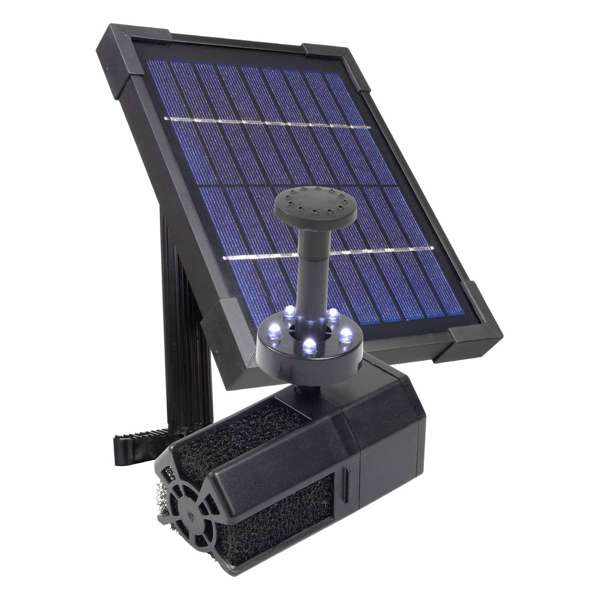 Blagdon Liberty Pump 200 & Led Kit Battery Power Solar Recharge